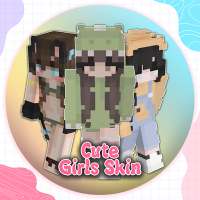 Cute Girl Skins for Minecraft logo