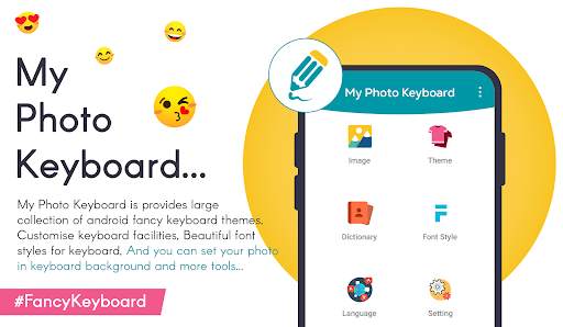 My Photo Keyboard Theme & Font screenshot 1