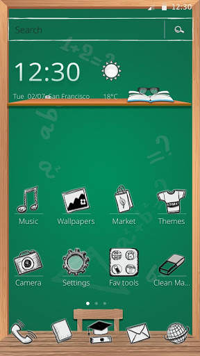 Nostalgic Schooldays Theme screenshot 4