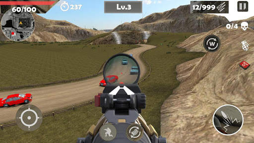 Sniper Traffic Hunter - FPS Shoot Strike screenshot 3