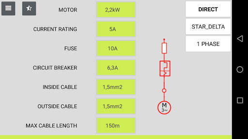 Electrician app screenshot 1