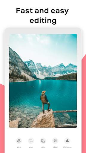 Movavi Picverse photo editor app: filters, presets 1 تصوير الشاشة