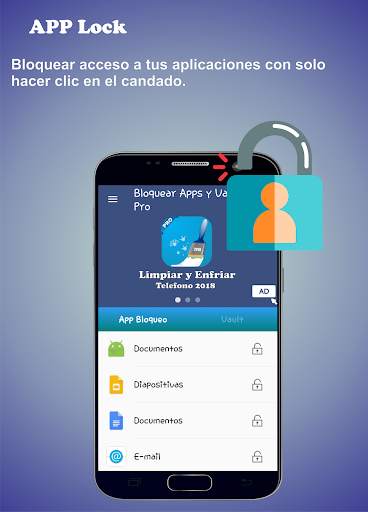 Bloquear Aplicaciones y tomar Foto- Vault screenshot 3