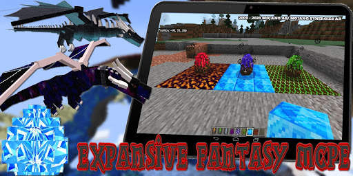 New Dragons Mod for MCPE: Expansive Fantasy Maps screenshot 1