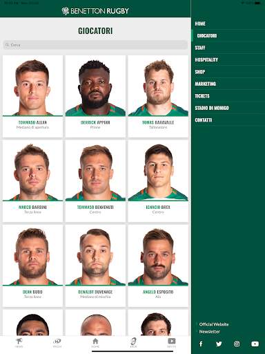 Benetton Rugby Official App screenshot 9