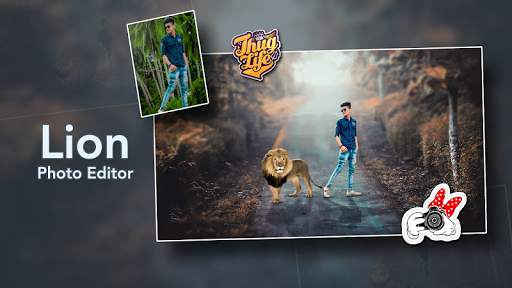 Lion Photo Editor screenshot 4