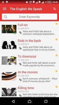 The English We Speak, English Conversation - Awabe screenshot 1