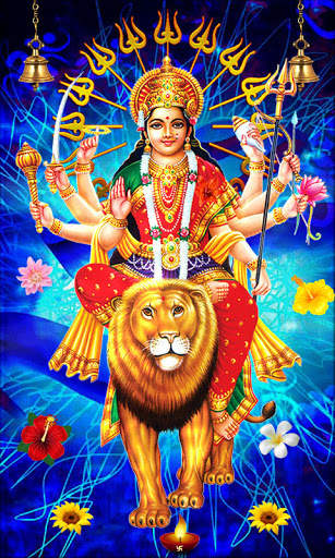 Durga Mata Blessings Live Wallpaper screenshot 7