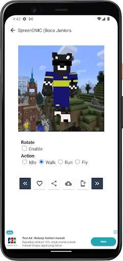 SpreenDMC Skins for Minecraft screenshot 4