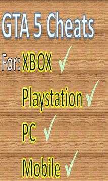 Cheat Codes for GTA 5 screenshot 1