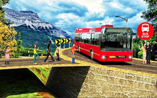 Drive Hill Coach Bus Simulator Jogo de Ônibus 2019 screenshot 14