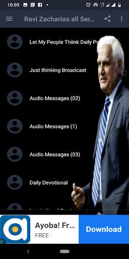 Dr. Ravi Zacharias all Sermons.. screenshot 1