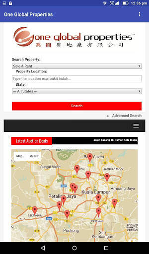 One Global Properties screenshot 3