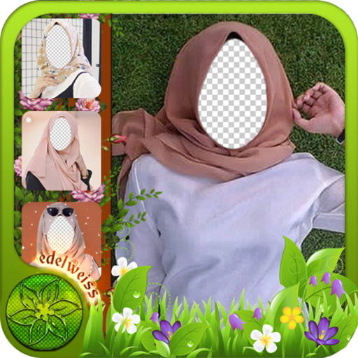 Hijab Girl Photo Montage icon