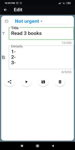 Tasks, Notes and Goals, Daily and Monthly, no ads screenshot 5