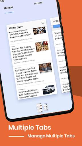 Spark Browser - Fast Indian Browser, Videos, News screenshot 4