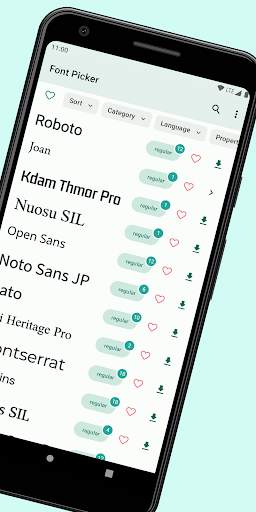 Font Picker - font downloader screenshot 2