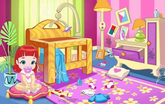 Rainbow Room : Baby Ruby Cleaning House screenshot 1