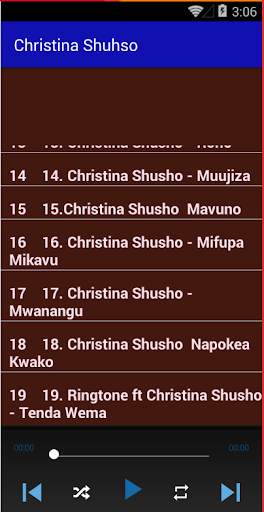 Christina shusho songs offline screenshot 2