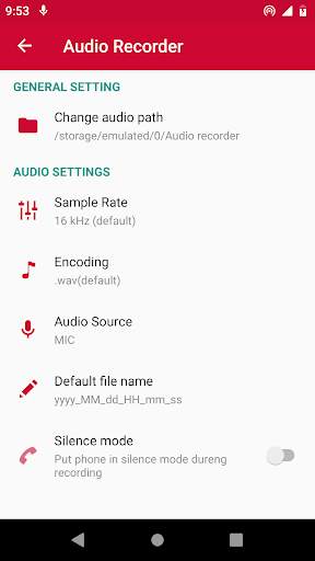 Audio Recorder - High-quality voice recorder скриншот 5