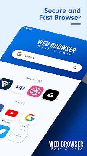 Web Browser, Browser for Android screenshot 1