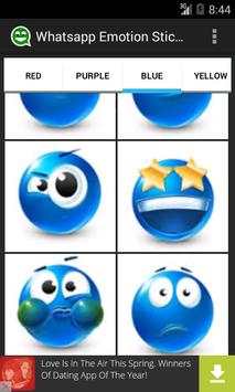 Emotion Color Sticker Whatsapp screenshot 6