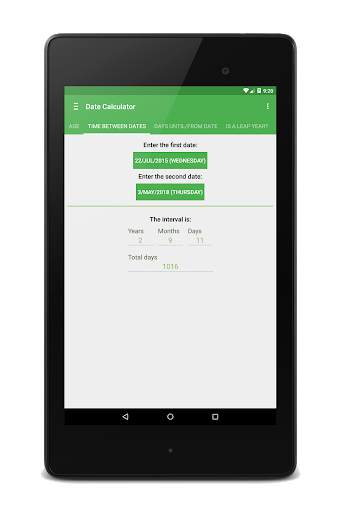 Date Calculator screenshot 4