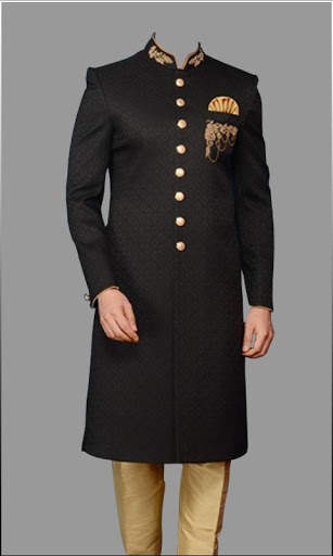 Party Wear Nice Style Sherwani Suit Free screenshot 3