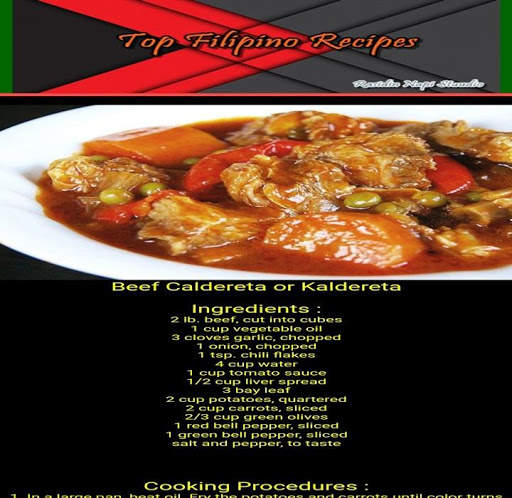 Top Filipino Food Recipes Offline screenshot 2