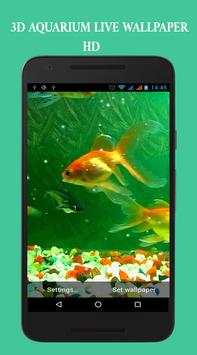 3D Fish Aquarium Live Wallpaper HD screenshot 1