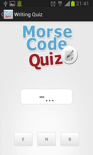 Morse Code Quiz screenshot 2
