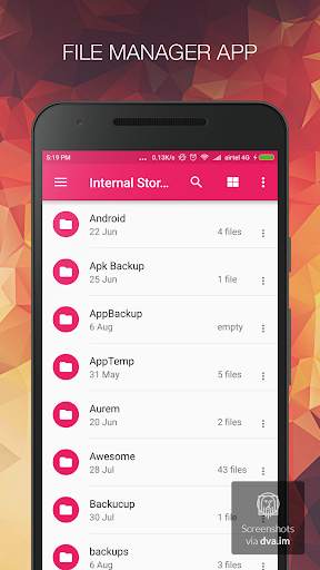 Free File Manager - MFile screenshot 1