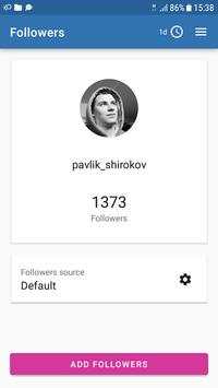 Followers screenshot 2