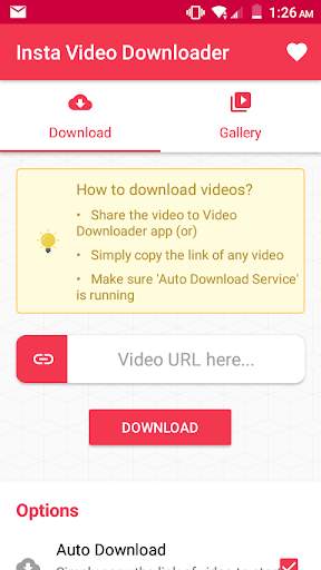 Insta Video Downloader screenshot 1