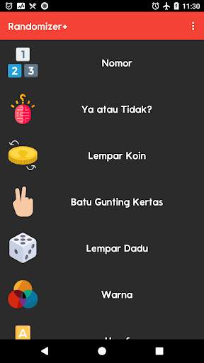 Randomizer  Random Generator - Pembuat keputusan screenshot 1