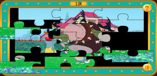 Oggy Puzzle game screenshot 2