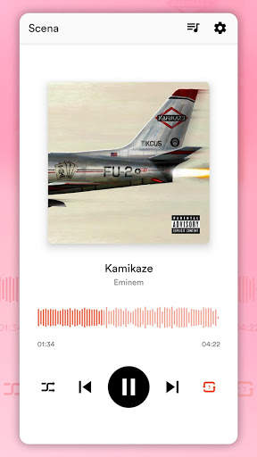 Scena - Music Player screenshot 1