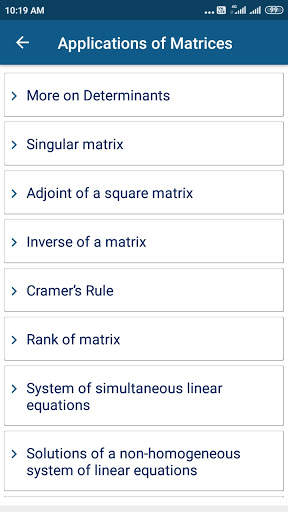 Matrices and Determinants screenshot 2