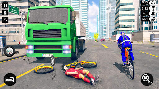 Extreme Bicycle Racing 2019: Highway City Rider screenshot 15