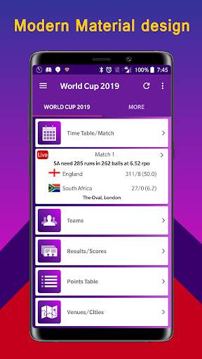 Cricket Cup 2020 Time Table Live Score Schedule screenshot 9