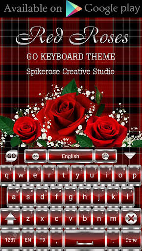 Red Roses Go Launcher  Theme screenshot 7