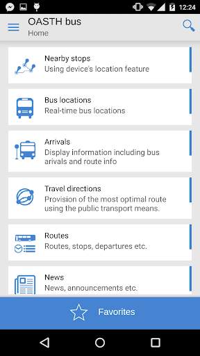 OASTH Bus screenshot 1
