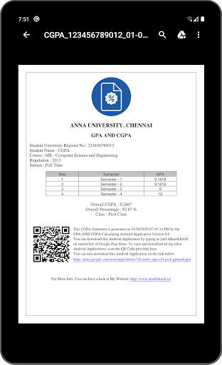 GPA AND CGPA скриншот 16