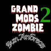 Grand zombie in Sun Andreas 2 logo
