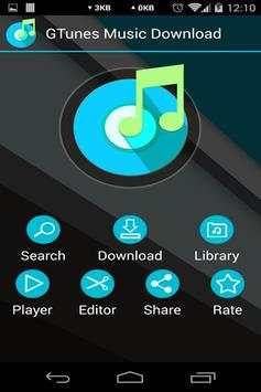 Gtunes Music Download screenshot 1