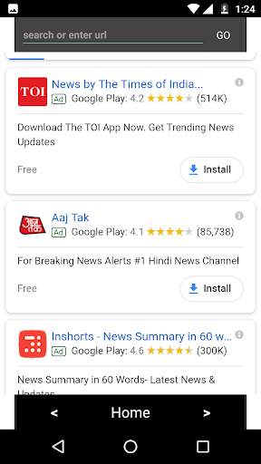 Cb browser screenshot 1