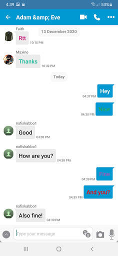 Mmtune Messenger screenshot 6