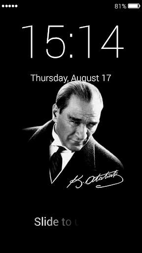 Ataturk Lock Screen Wallpapers screenshot 7