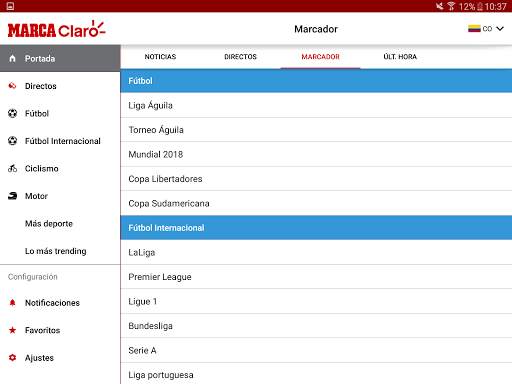 MARCA Claro screenshot 13