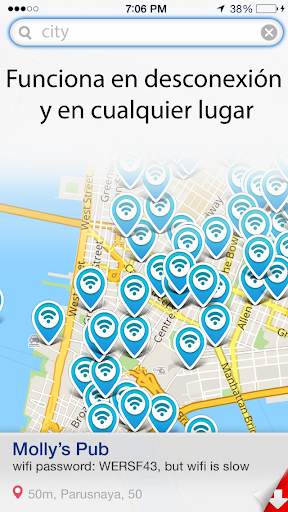 Wifi Maps - hotspots worldwide screenshot 2